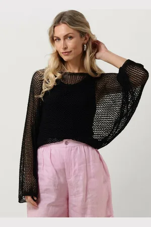 Resort Finest Dames Truien & Vesten Crochet Sweater - - Maat S