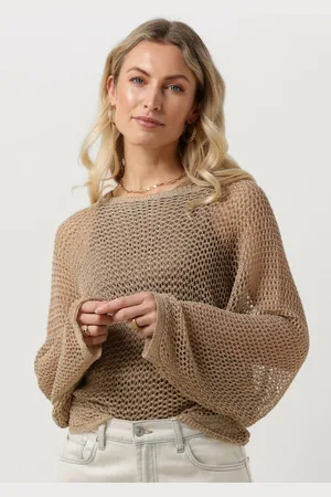 Resort Finest Dames Truien & Vesten Crochet Sweater - - Maat S