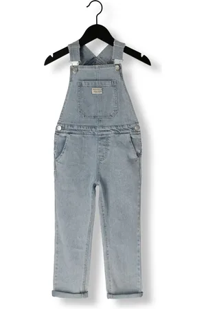 Daily7 Jongens Broeken Denim Salopette - - Maat 110