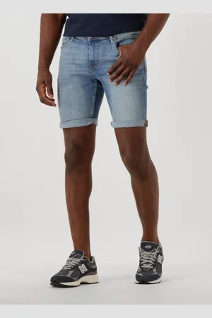 Pure Path Heren Jeans The Steve Skinny Fit Denim Shorts - - Maat 28