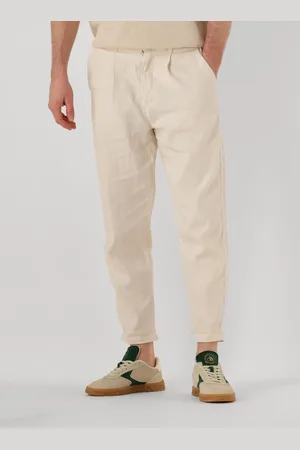 SELECTED Heren Broeken Slh180-relaed Crop Ron Sun Pleat Pant - - Maat 29/32