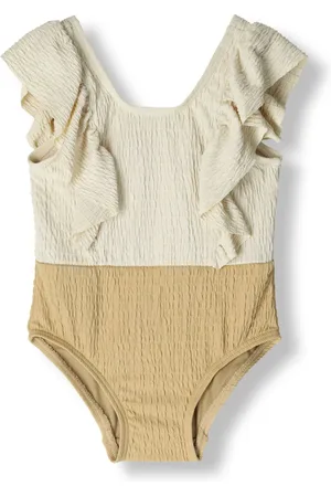 Lil Atelier Meisjes Zwemkleding Nmffauve Swimsuit Lil - - Maat 104