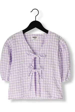 Salty Stitch Meisjes Blouses Gingham Blouse - - Maat 116