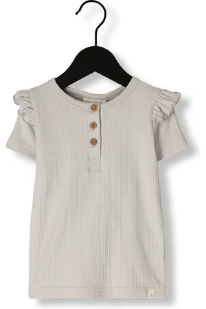 Lil Atelier Meisjes Tops & T-shirts Nmffleura Ss Slim Top Lil - - Maat 104