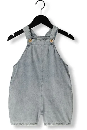 Lil Atelier Meisjes Broeken Nmffunda Dnm Short Overall 4331-fd F Lil - - Maat 104