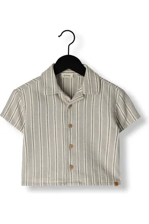 Lil Atelier Jongens Overhemden Nmmfrede Ss Loose Shirt Lil - - Maat 104