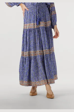 Lollys Laundry Dames Rokken Diamondll Maxi Skirt - - Maat XL