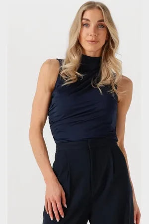 Rosemunde Dames Tops & T-shirts Billie Sl Drape Top - - Maat 34