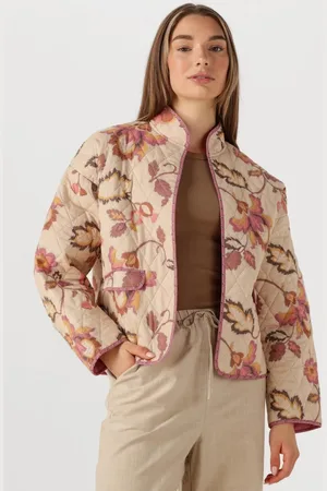 Neo Noir Dames Jassen Hema Floral Trail Quilt Jacket - - Maat 34