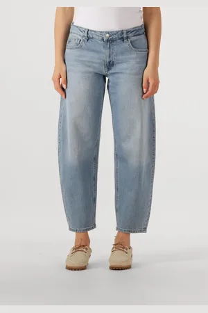 My Essential Wardrobe Dames Jeans Balloomw 139 High Tappered - - Maat 26