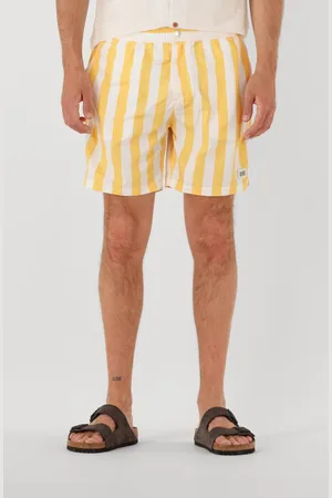 Scotch&Soda Heren Zwembroeken Striped Mid-length Swimshort - - Maat XL