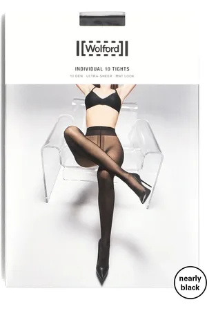 Wolford Dames Beenmode Individual 10 Tights - - Maat XL