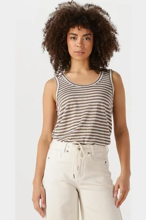 My Essential Wardrobe Dames Tops & T-shirts Lisamw Striped Top - - Maat XL