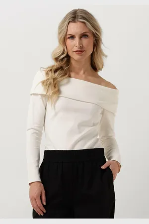 SELECTED Dames Tops & T-shirts Slfeffie Ls Off-shoulder Top - - Maat XS