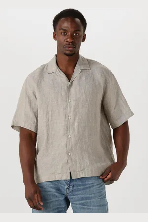 SELECTED Heren Overhemden Slhregkylian Ss Shirt Resort - - Maat XL
