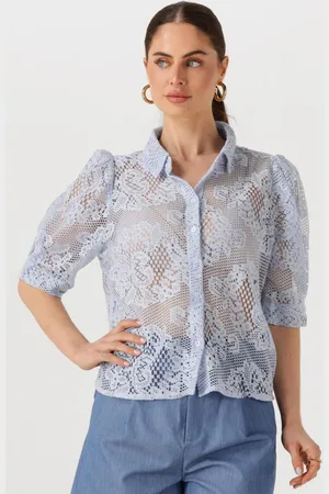 Lollys Laundry Dames Blouses Bonoll Shirt Ss - - Maat XL