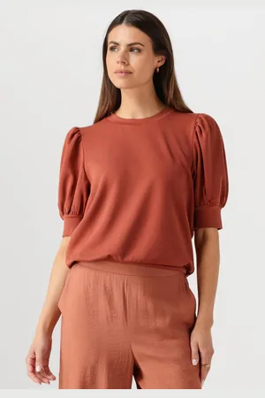 Minus Dames Tops & T-shirts Livana T-shirt - - Maat 36