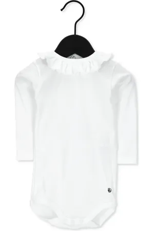 Petit Bateau Baby Rompers Body Ml Collerette - - Maat 68