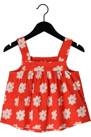 Jelly Mallow Meisjes Tops & T-shirts Floral Sleeveless Blouse - - Maat 104/110