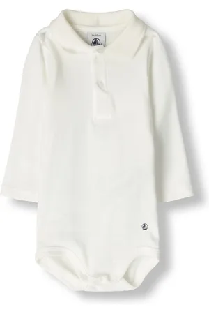 Petit Bateau Baby Rompers Body Ml Col Polo - - Maat 62