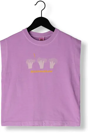 Jelly Mallow Meisjes Tops & T-shirts Broccoli Pigment T-shirt - - Maat 104/110