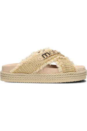 Mou Dames Slippers Criss-cross - - Maat 36