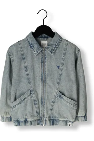 Alix the label Meisjes Jassen Denim Jacket - - Maat 104