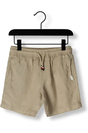 Tommy Hilfiger Jongens Broeken Linen Short - - Maat 116