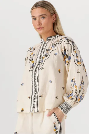 Scarlett Poppies Dames Blouses Femme Top - - Maat S
