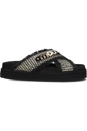 Mou Dames Slippers Criss-cross - - Maat 37