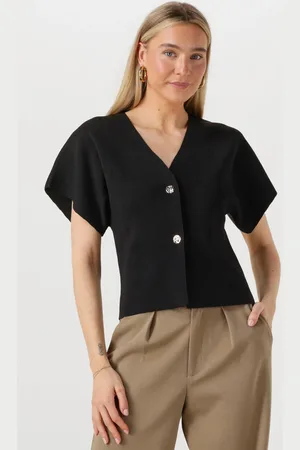 NOTRE-V Dames Tops & T-shirts Nv-fumie - - Maat XL
