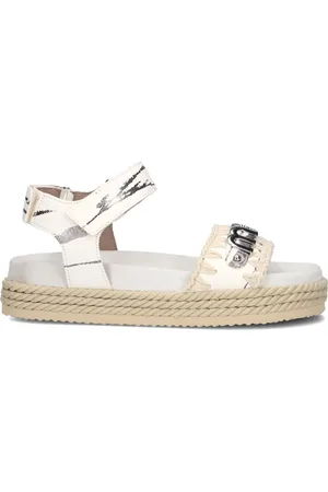Mou Dames Sandalen Rope Sandal Black With Strap - - Maat 36