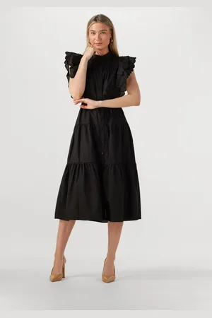 Object Dames Jurken Objhope Chinna Re S/s Long Dress - - Maat 34