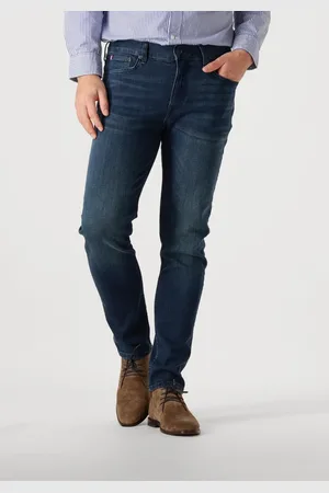 Tommy Hilfiger Heren Jeans Core Bleecker Deep Blue - - Maat 30/32