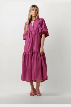 NOTRE-V Dames Jurken Nv-dente Midi Dress - - Maat S