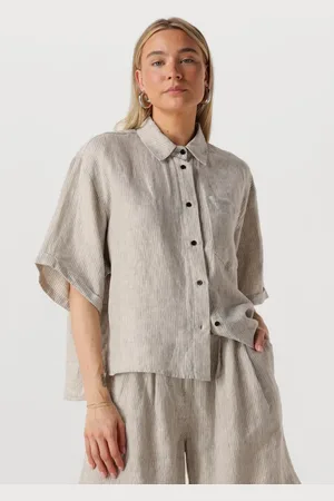 With Black Dames Blouses Wblwillow Ss Shirt - - Maat XL