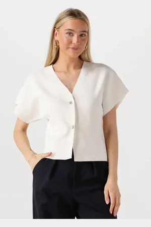 NOTRE-V Dames Tops & T-shirts Nv-fumie - - Maat XL