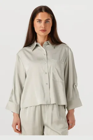With Black Dames Blouses Wblpaddie Sateen Shirt - - Maat XL