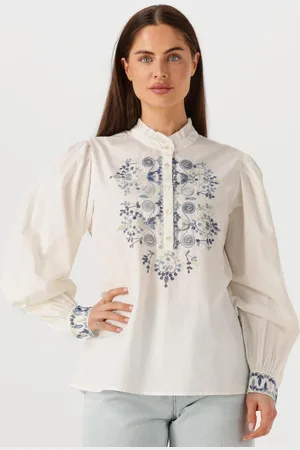 Louizon Dames Blouses Swirling - - Maat XS