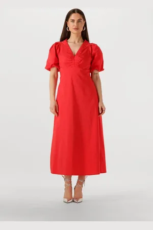 Neo Noir Dames Jurken Illana Poplin Dress - - Maat 34