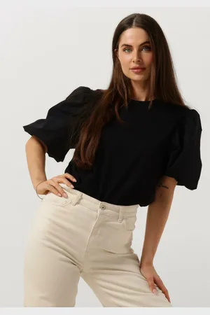 NOTRE-V Dames Tops & T-shirts Nv-dolf Puff Sleeve Top - - Maat XL