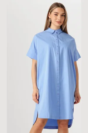 SELECTED Dames Jurken Slfblair 2/4 Short Shirt Dress - - Maat 34