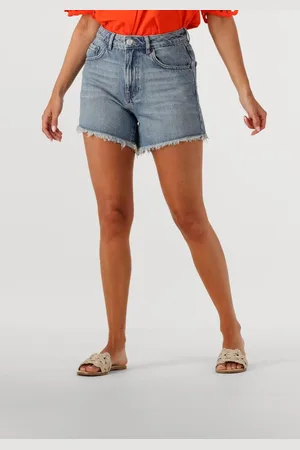 Catwalk Junkie Dames Broeken Loose Fit Denim Short - - Maat 25
