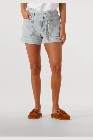 Catwalk Junkie Dames Broeken Denim Short With Elastic Waistband - - Maat 34