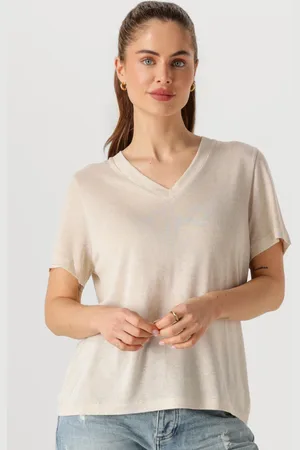 Circle Of Trust Dames Tops & T-shirts Mila Tee - - Maat XL