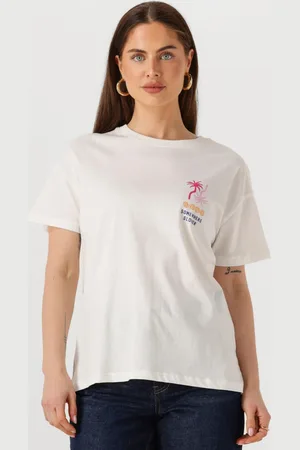 Catwalk Junkie Dames Tops & T-shirts Graphic Tshirt - - Maat 34