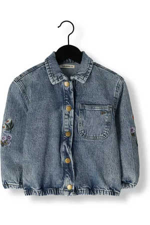 Your Wishes Meisjes Jassen Stretch Denim Jacket - - Maat 116