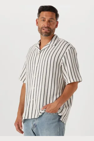 SELECTED Heren Overhemden Slhrelax-sal Shirt Ss Resort - - Maat XL