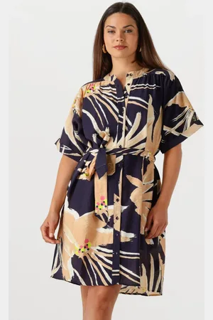 POM Amsterdam Dames Jurken Artisan Dress - - Maat 34