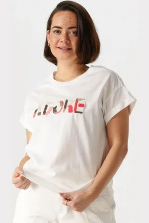 NUKUS Dames Tops & T-shirts Femke Shirt Adore - - Maat XL